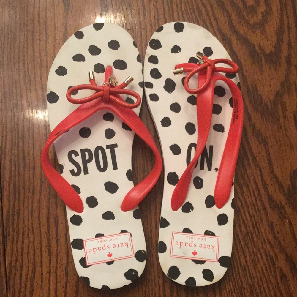 NWOT Kate Spade flip flops